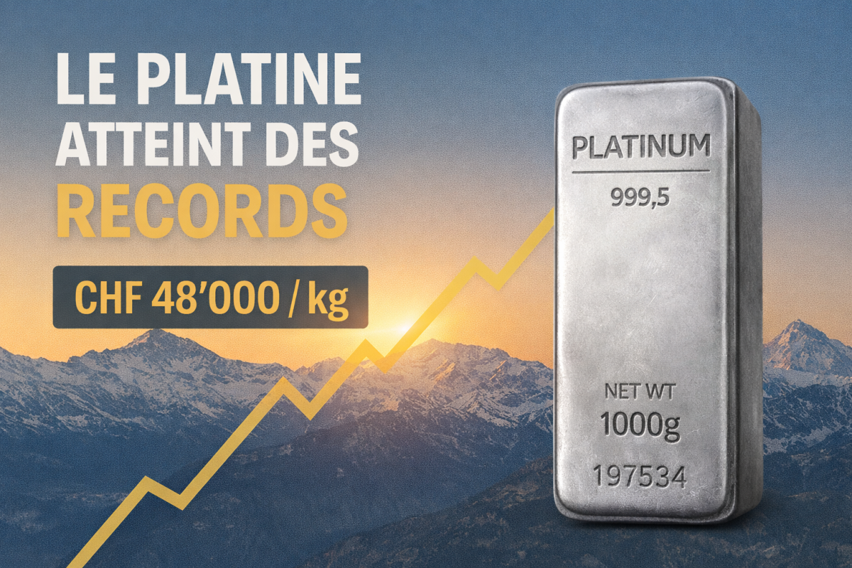  Envol historique du platine : un métal précieux qui refait parler de lui 